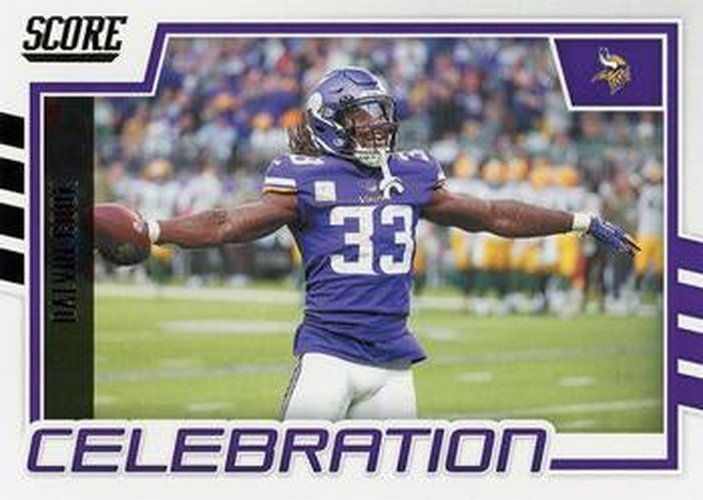 #C-DC Dalvin Cook - Minnesota Vikings - 2022 Score - Celebration Football