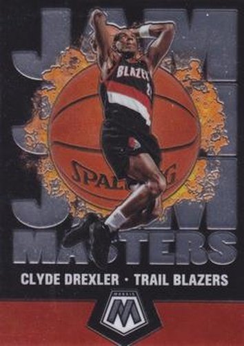 #4 Clyde Drexler - Portland Trail Blazers - 2019-20 Panini Mosaic - Jam Masters Basketball