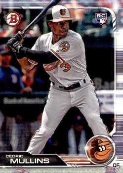 #4 Cedric Mullins - Baltimore Orioles - 2019 Bowman Baseball