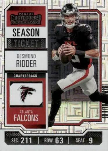 #4 Desmond Ridder - Atlanta Falcons - 2023 Panini Contenders Football