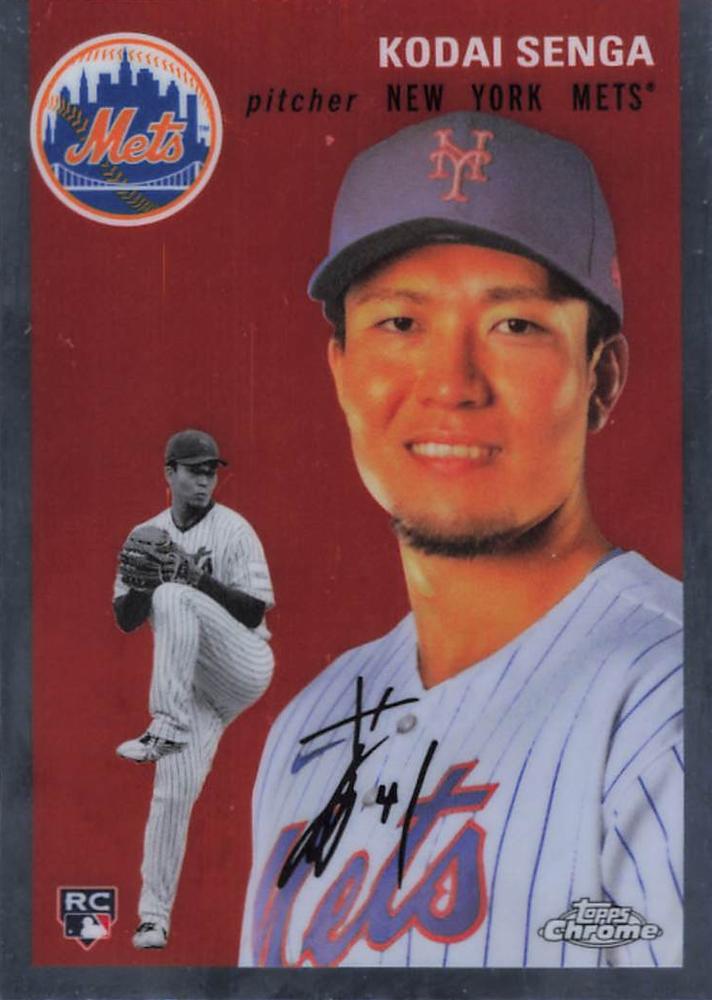 #500 Kodai Senga - New York Mets - 2023 Topps Chrome Platinum Anniversary Baseball