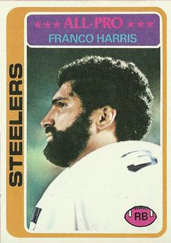 #500 Franco Harris - Pittsburgh Steelers - 1978 Topps Football