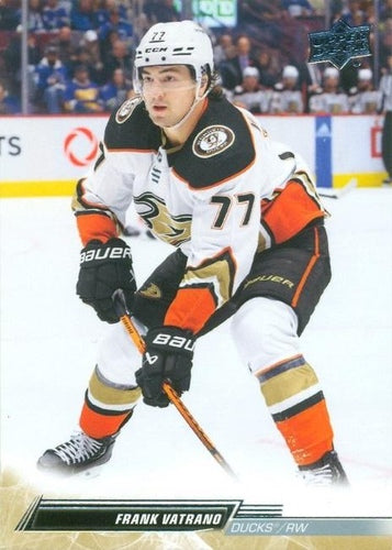 #501 Frank Vatrano - Anaheim Ducks - 2022-23 Upper Deck Hockey