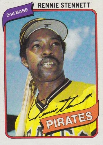 #501 Rennie Stennett - Pittsburgh Pirates - 1980 Topps Baseball