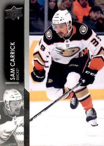 #501 Sam Carrick - Anaheim Ducks - 2021-22 Upper Deck Hockey