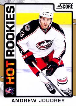 #502 Andrew Joudrey - Columbus Blue Jackets - 2012-13 Score - Gold Rush Hockey