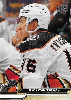 #503 Ilya Lyubushkin - Anaheim Ducks -2023-24 Upper Deck Hockey
