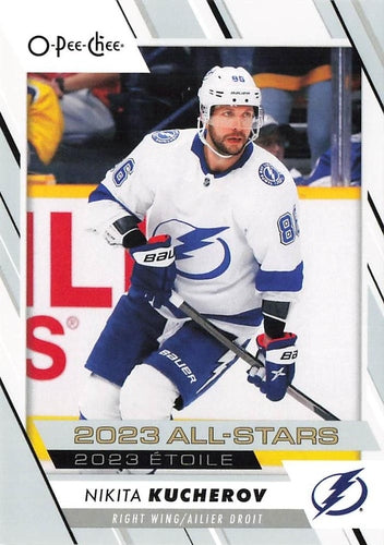 #504 Nikita Kucherov - Tampa Bay Lightning - 2023-24 O-Pee-Chee Hockey