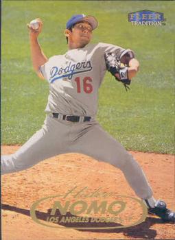 #504 Hideo Nomo - Los Angeles Dodgers - 1998 Fleer Tradition Baseball
