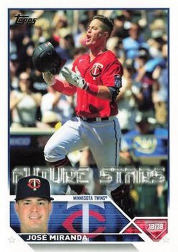 #505 José Miranda - Minnesota Twins - 2023 Topps Baseball
