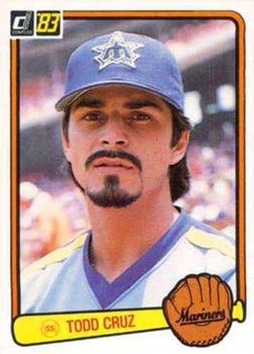 #505 Todd Cruz - Seattle Mariners - 1983 Donruss Baseball