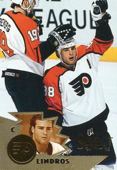 #100 Eric Lindros - Philadelphia Flyers - 1994-95 Select Hockey