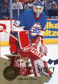 #102 Tim Cheveldae - Winnipeg Jets - 1994-95 Select Hockey