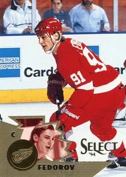 #10 Sergei Fedorov - Detroit Red Wings - 1994-95 Select Hockey
