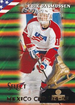 #152 Erik Rasmussen - USA - 1994-95 Select Hockey