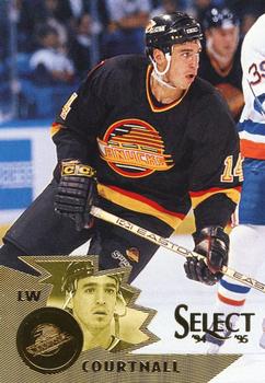#137 Geoff Courtnall - Vancouver Canucks - 1994-95 Select Hockey