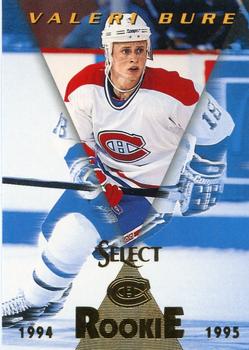 #187 Valeri Bure - Montreal Canadiens - 1994-95 Select Hockey