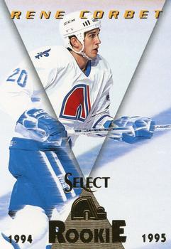 #197 Rene Corbet - Quebec Nordiques - 1994-95 Select Hockey