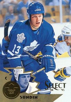 #21 Mats Sundin - Toronto Maple Leafs - 1994-95 Select Hockey