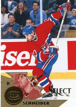 #23 Mathieu Schneider - Montreal Canadiens - 1994-95 Select Hockey