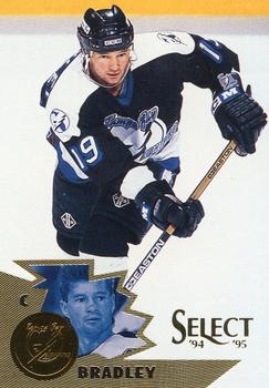#43 Brian Bradley - Tampa Bay Lightning - 1994-95 Select Hockey