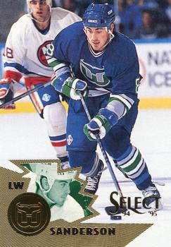 #68 Geoff Sanderson - Hartford Whalers - 1994-95 Select Hockey