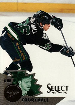 #70 Russ Courtnall - Dallas Stars - 1994-95 Select Hockey