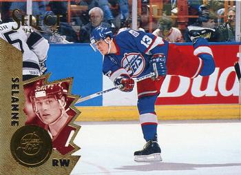 #74 Teemu Selanne - Winnipeg Jets - 1994-95 Select Hockey