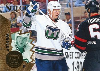 #81 Glen Wesley - Hartford Whalers - 1994-95 Select Hockey