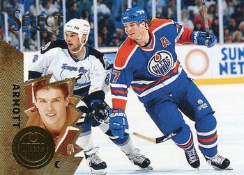 #87 Jason Arnott - Edmonton Oilers - 1994-95 Select Hockey