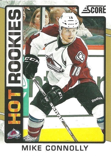 #506 Mike Connolly - Colorado Avalanche - 2012-13 Score - Gold Rush Hockey