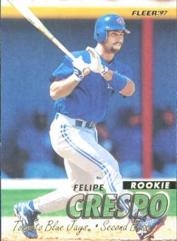 #507 Felipe Crespo - Toronto Blue Jays - 1997 Fleer Baseball