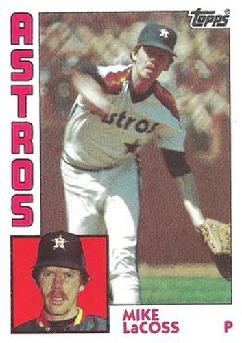 #507 Mike LaCoss - Houston Astros - 1984 Topps Baseball