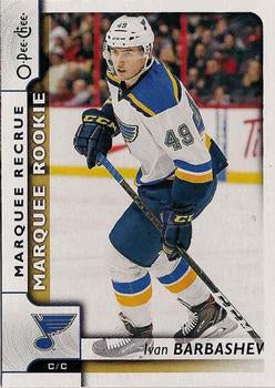#507 Ivan Barbashev - St. Louis Blues - 2017-18 O-Pee-Chee Hockey