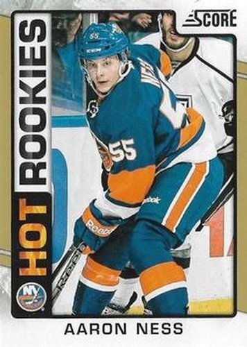 #507 Aaron Ness - New York Islanders - 2012-13 Score - Gold Rush Hockey