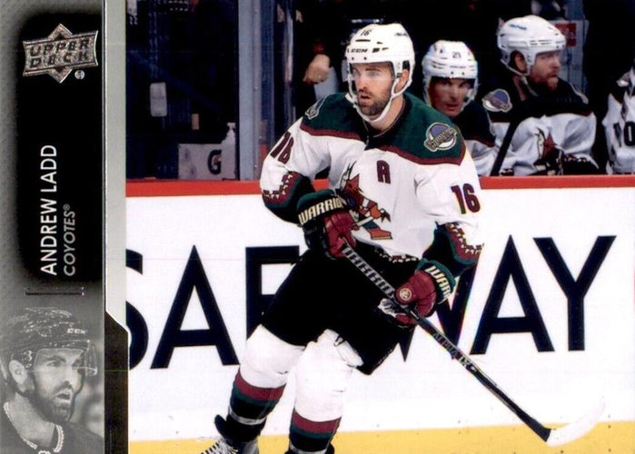 #508 Andrew Ladd - Arizona Coyotes - 2021-22 Upper Deck Hockey