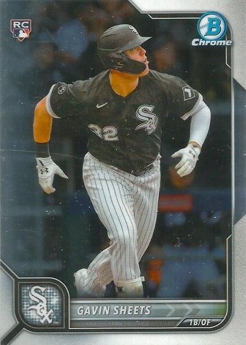#50 Gavin Sheets - Chicago White Sox - 2022 Bowman Chrome Baseball