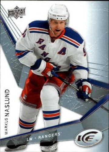 #50 Markus Naslund - New York Rangers - 2008-09 Upper Deck Ice Hockey
