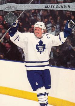 #50 Mats Sundin - Toronto Maple Leafs - 2001-02 Stadium Club Hockey