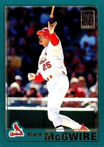 #50 Mark McGwire - St. Louis Cardinals - 2001 Topps Baseball