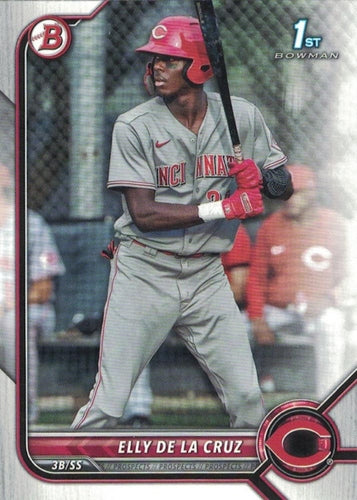 #BP-50 Elly De La Cruz - Cincinnati Reds - 2022 Bowman - Prospects Baseball