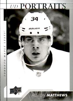 #P-50 Auston Matthews - Toronto Maple Leafs - 2017-18 Upper Deck - UD Portraits Hockey