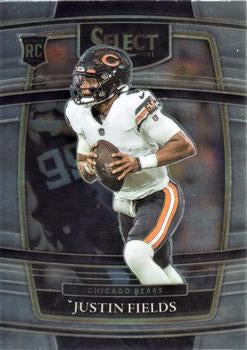 #50 Justin Fields - Chicago Bears - 2021 Panini Select Football