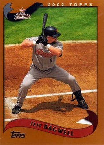 #50 Jeff Bagwell - Houston Astros - 2002 Topps Baseball