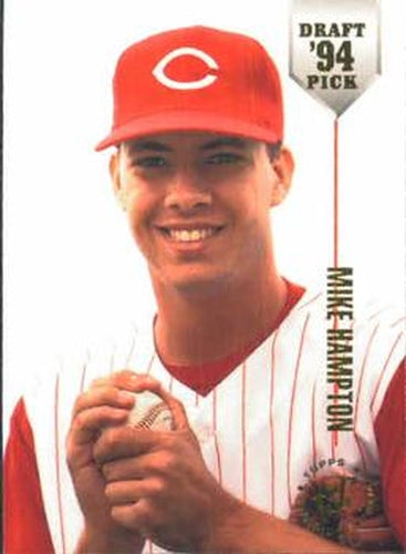 #50 Mike Hampton - Cincinnati Reds - 1994 Stadium Club Draft Picks Baseball