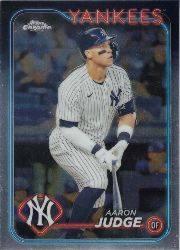 #50 Aaron Judge - New York Yankees - 2024 Topps Chrome Baseball