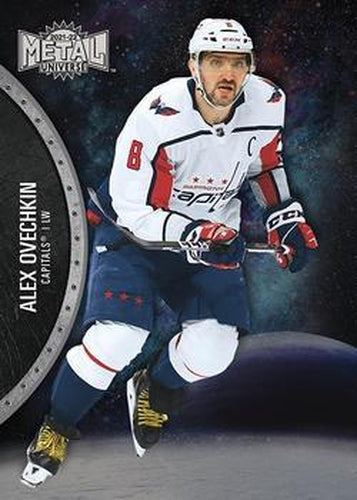 #50 Alex Ovechkin - Washington Capitals - 2021-22 Skybox Metal Universe Hockey