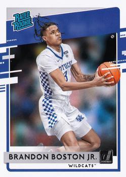 #50 Brandon Boston Jr. - Kentucky Wildcats - 2021 Panini Chronicles Draft Picks Basketball