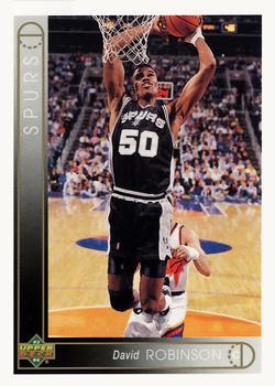 #50 David Robinson - San Antonio Spurs - 1993-94 Upper Deck Basketball