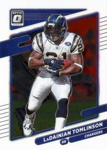 #50 LaDainian Tomlinson - San Diego Chargers - 2021 Donruss Optic Football